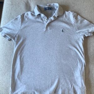 Men’s Lg Ralph Lauren polo good condition. Soft grey